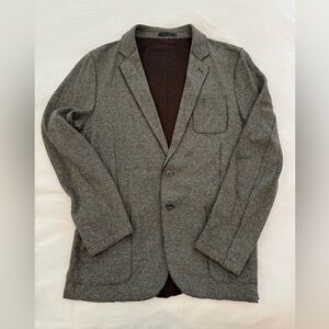 Armani Collezioni Knit Blazer jacket | color: grey | fits men’s M